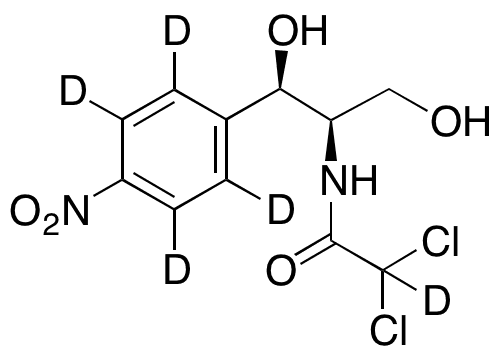 Chloramphenicol-d5 - Chemical structure and product image