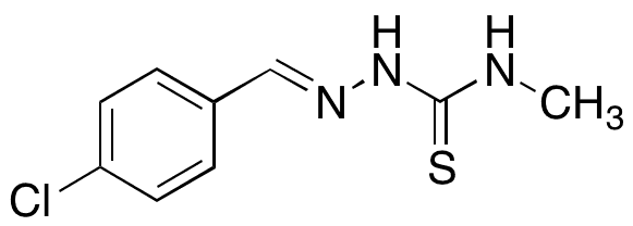 2-[(4-Chlorophenyl)methylene]-N-methylhydrazinecarbothioamide - Chemical structure and product image