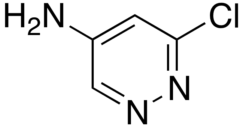 6-Chloro-4-pyridazinamine - Chemical structure and product image