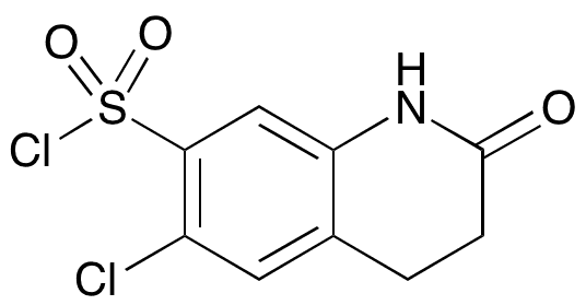 6-Chloro-1,2,3,4-tetrahydro-2-oxo-7-quinolinesulfonyl Chloride - Chemical structure and product image