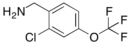 2-Chloro-4-(trifluoromethoxy)benzenemethanamine - Chemical structure and product image