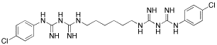 Chlorhexidine Dihydrochloride - Chemical structure and product image