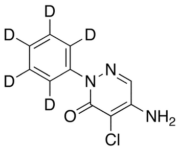 Chloridazon-d5 - Chemical structure and product image