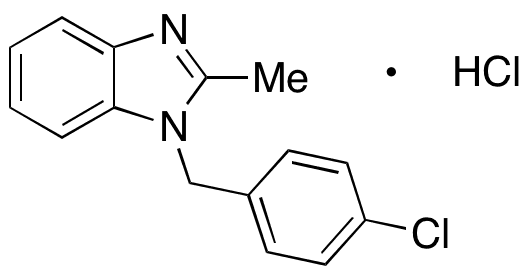 Chlormidazole Hydrochloride - Chemical structure and product image