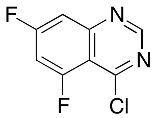 4-Chloro-5,7-difluoroquinazoline - Chemical structure and product image