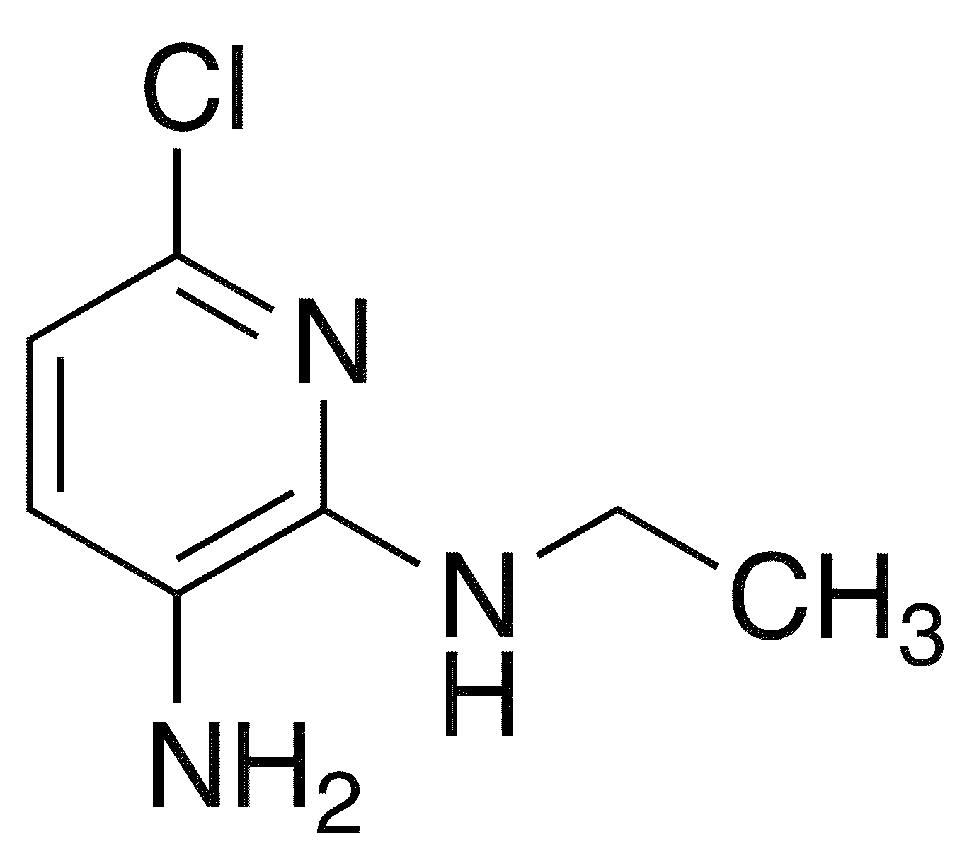 6-Chloro-2-N-ethylpyridine-2,3-diamine - Chemical structure and product image