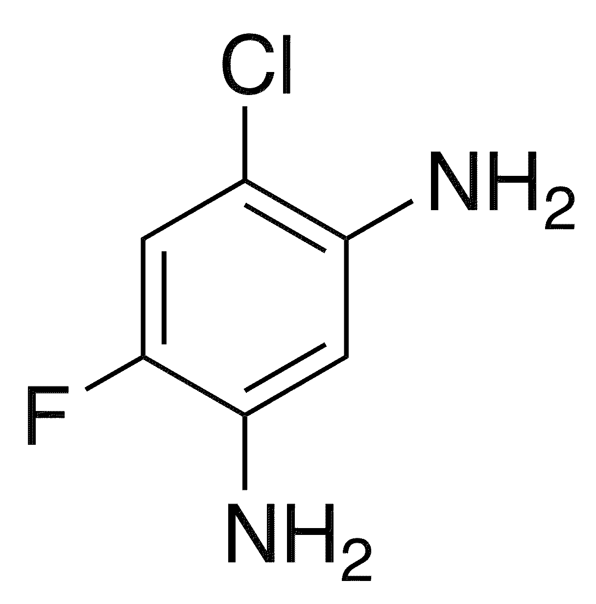 4-Chloro-6-fluorobenzene-1,3-diamine - Chemical structure and product image