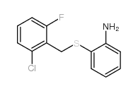 2-(2-Chloro-6-fluorobenzylthio)aniline - Chemical structure and product image