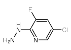 5-Chloro-3-fluoro-2-hydrazinylpyridine - Chemical structure and product image