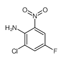 2-Chloro-4-fluoro-6-nitroaniline - Chemical structure and product image