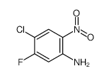 4-Chloro-5-fluoro-2-nitroaniline - Chemical structure and product image