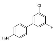 4-(3-Chloro-5-fluorophenyl)aniline - Chemical structure and product image
