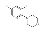 4-(5-Chloro-3-fluoro-2-pyridinyl)morpholine - Chemical structure and product image