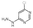 4-Chloro-6-hydrazinopyrimidine - Chemical structure and product image
