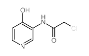 2-Chloro-n-(4-hydroxypyridin-3-yl)acetamide - Chemical structure and product image