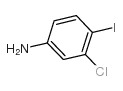 3-Chloro-4-iodoaniline - Chemical structure and product image