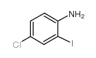 4-Chloro-2-iodoaniline - Chemical structure and product image