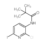 N-(2-Chloro-6-iodopyridin-3-yl)pivalamide - Chemical structure and product image