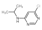 4-Chloro-6-isopropylaminopyrimidine - Chemical structure and product image