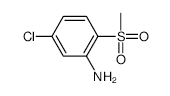5-Chloro-2-methanesulfonylaniline - Chemical structure and product image