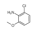 2-Chloro-6-methoxyaniline - Chemical structure and product image