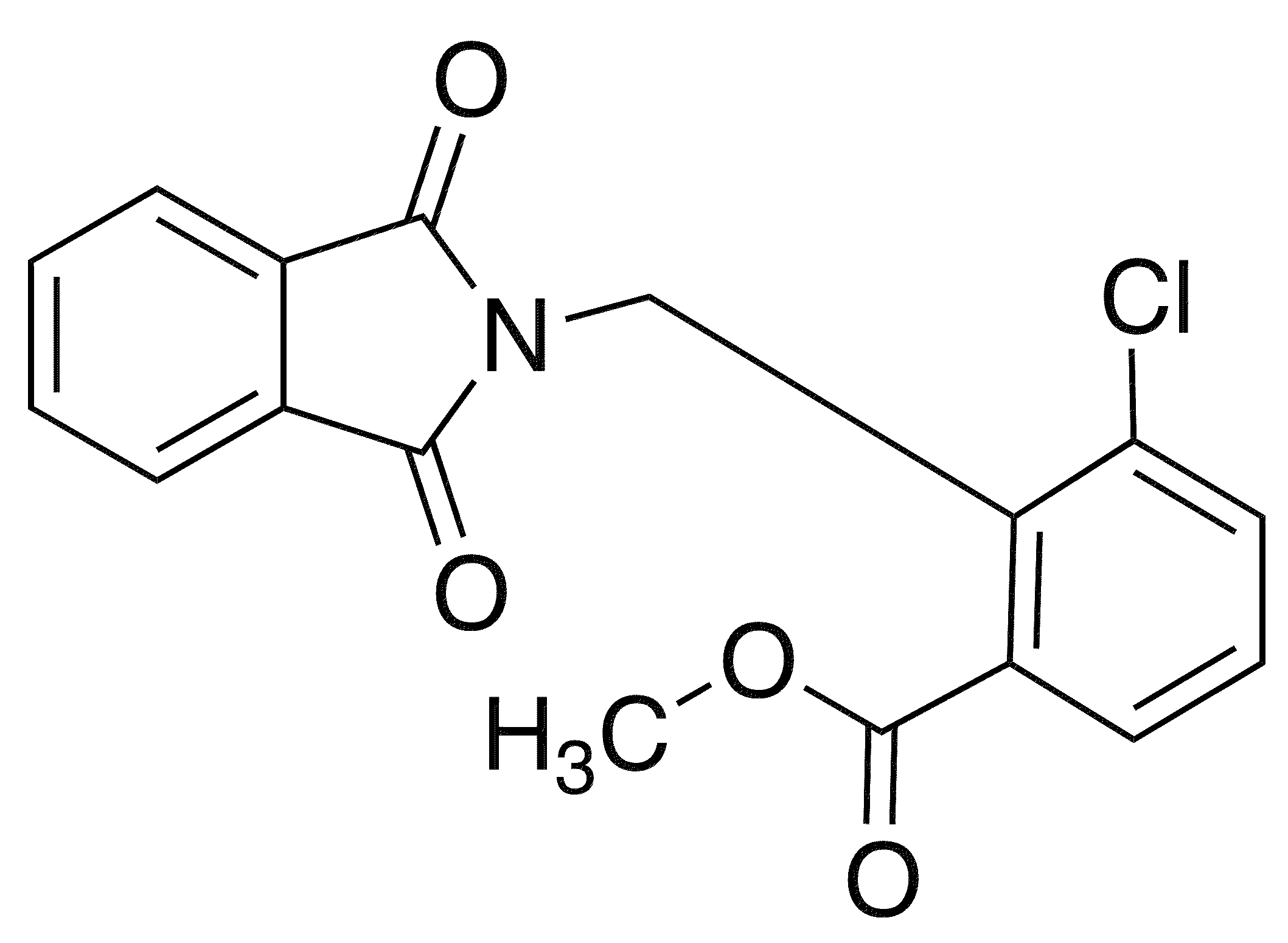 N-(2-Chloro-6-methoxycarbonylphenyl)methyl phthamide - Chemical structure and product image