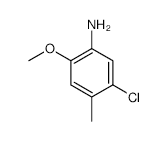 5-Chloro-2-methoxy-4-methylaniline - Chemical structure and product image