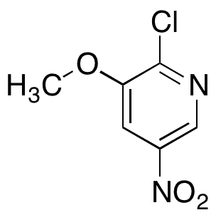 2-Chloro-3-methoxy-5-nitropyridine - Chemical structure and product image