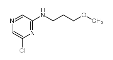 2-Chloro-6-(3-methoxypropylamino)pyrazine - Chemical structure and product image