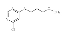 4-Chloro-6-(3-methoxypropylamino)pyrimidine - Chemical structure and product image