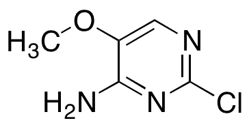 2-Chloro-5-methoxy-4-pyrimidinamine - Chemical structure and product image