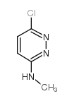 3-Chloro-6-methylaminopyridazine - Chemical structure and product image