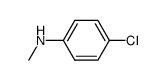 4-Chloro-N-methylaniline - Chemical structure and product image