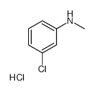 3-Chloro-N-methylaniline Hydrochloride - Chemical structure and product image