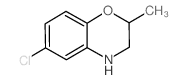 6-Chloro-2-methyl-3,4-dihydro-2H-1,4-benzoxazine - Chemical structure and product image