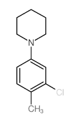1-(3-Chloro-4-methylphenyl)piperidine - Chemical structure and product image