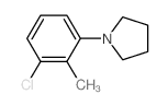 1-(3-Chloro-2-methylphenyl)pyrrolidine - Chemical structure and product image