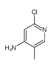 2-Chloro-5-methyl-pyridin-4-ylamine - Chemical structure and product image