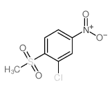 3-Chloro-4-(methylsulfonyl)nitrobenzene - Chemical structure and product image