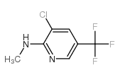 3-Chloro-N-methyl-5-(trifluoromethyl)pyridin-2-amine - Chemical structure and product image