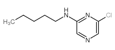 2-Chloro-6-pentylaminopyrazine - Chemical structure and product image