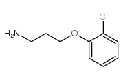 3-(2-Chlorophenoxy)propan-1-amine Hydrochloride - Chemical structure and product image