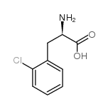 2-Chloro-D-phenylalanine - Chemical structure and product image