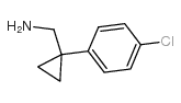 [1-(4-Chlorophenyl)cyclopropyl]methanamine - Chemical structure and product image