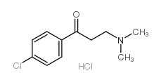 1-(4-Chlorophenyl)-3-(dimethylamino)propan-1-one Hydrochloride - Chemical structure and product image