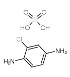 2-Chloro-1,4-phenylenediamine Sulfate - Chemical structure and product image