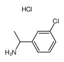 1-(3-Chlorophenyl)ethanamine Hydrochloride - Chemical structure and product image