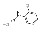 2-Chlorophenylhydrazine Hydrochloride - Chemical structure and product image