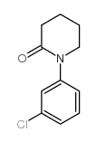 1-(3-Chlorophenyl)piperidin-2-one - Chemical structure and product image