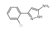 3-(2-Chlorophenyl)-1H-pyrazol-5-amine - Chemical structure and product image
